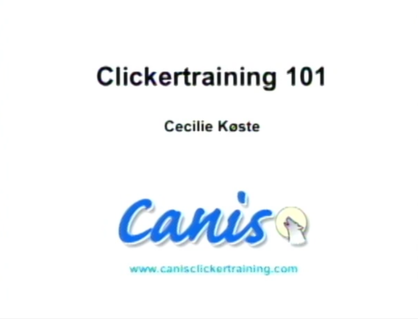 Clicker Training 101