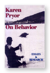 back in print: On Behavior by karen pryor